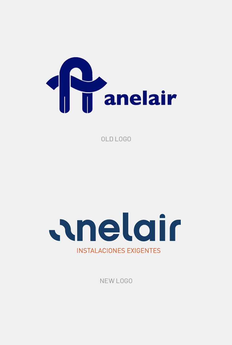 Cambio de logotipo Anelair