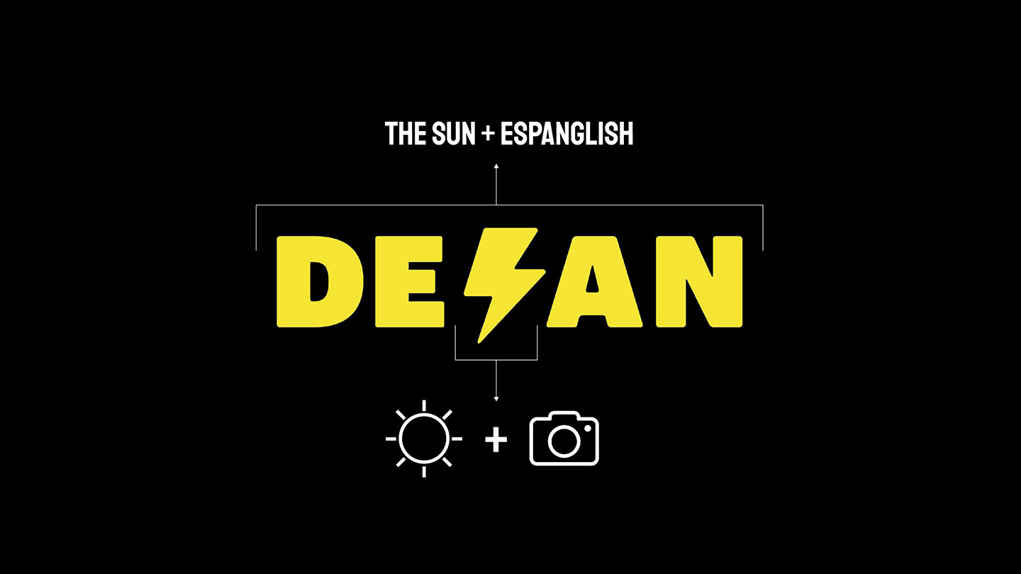 sun + spanglish DESÁN naming