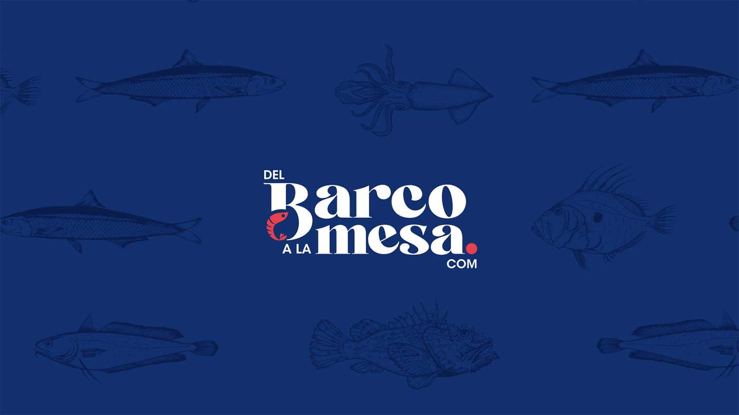 Logotipo con patrón El Barco a la Mesa