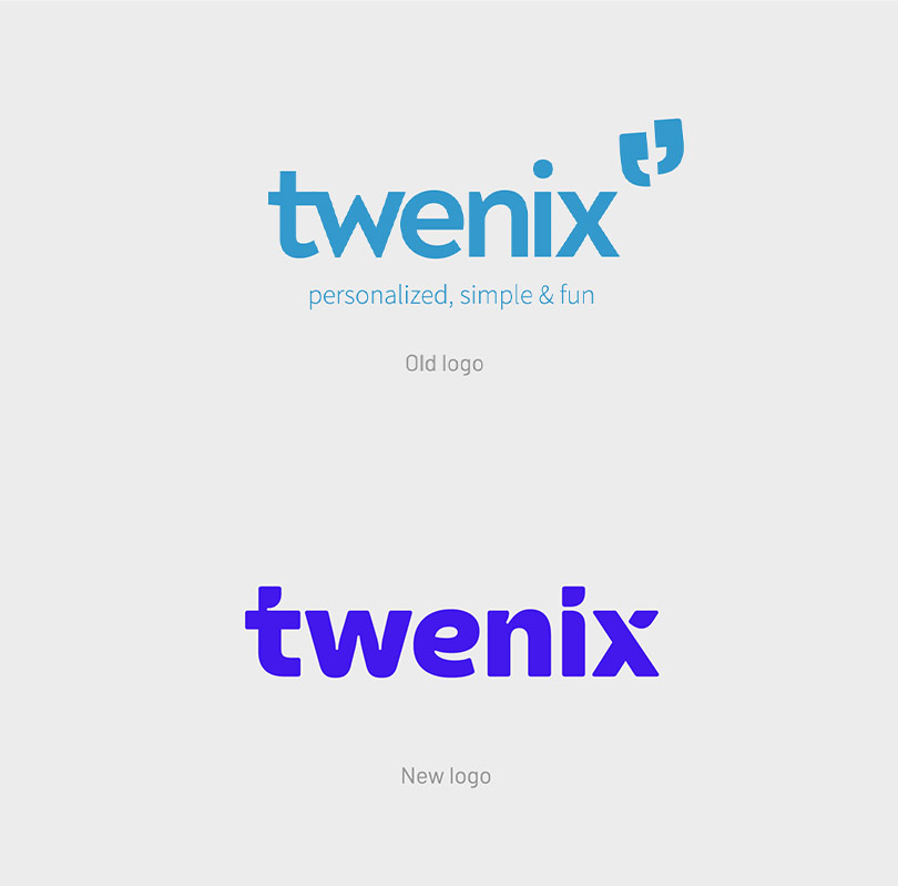 Cambio de logotipo Twenix