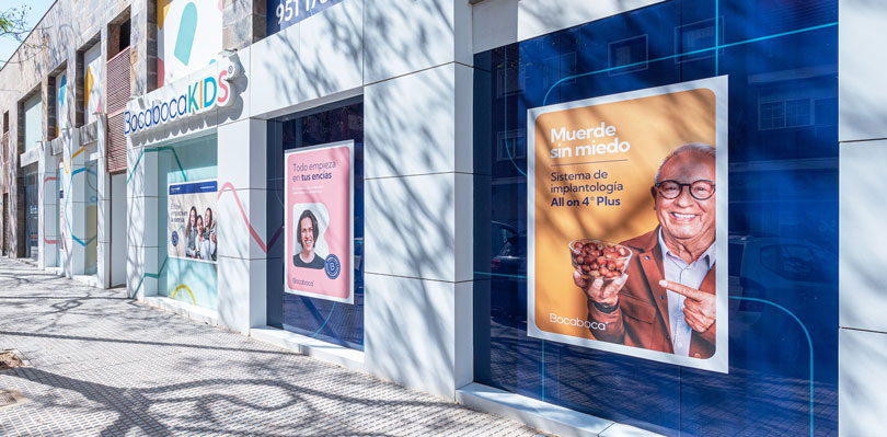 fachada clínica dental para niños Málaga