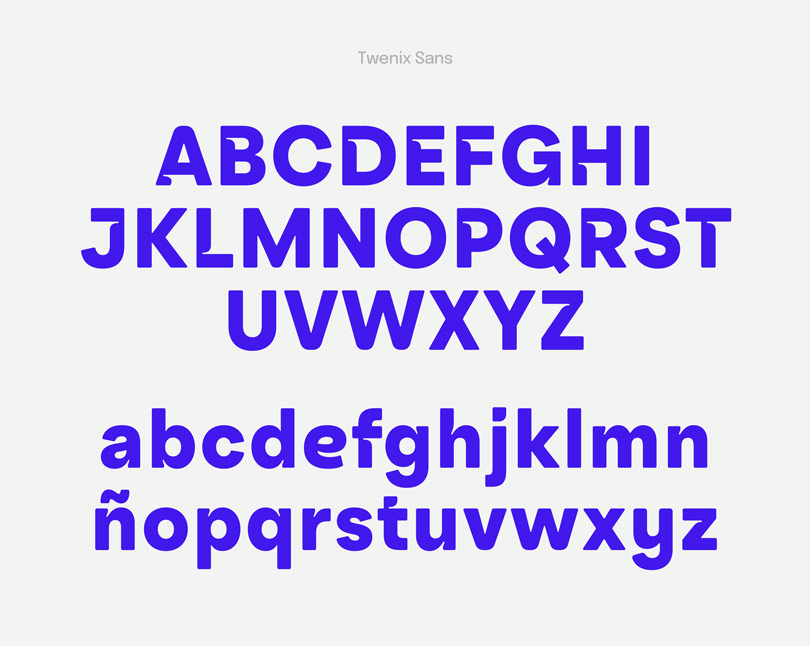 Tipografía Twenix Sans