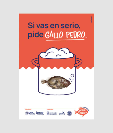Cartel Gallopedro de la campaña Pide Almería realizada por Humad