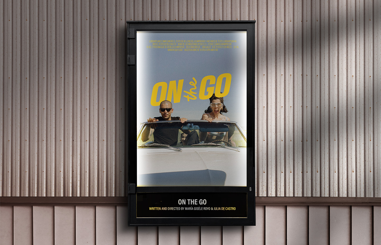 Cartel de la película On The Go